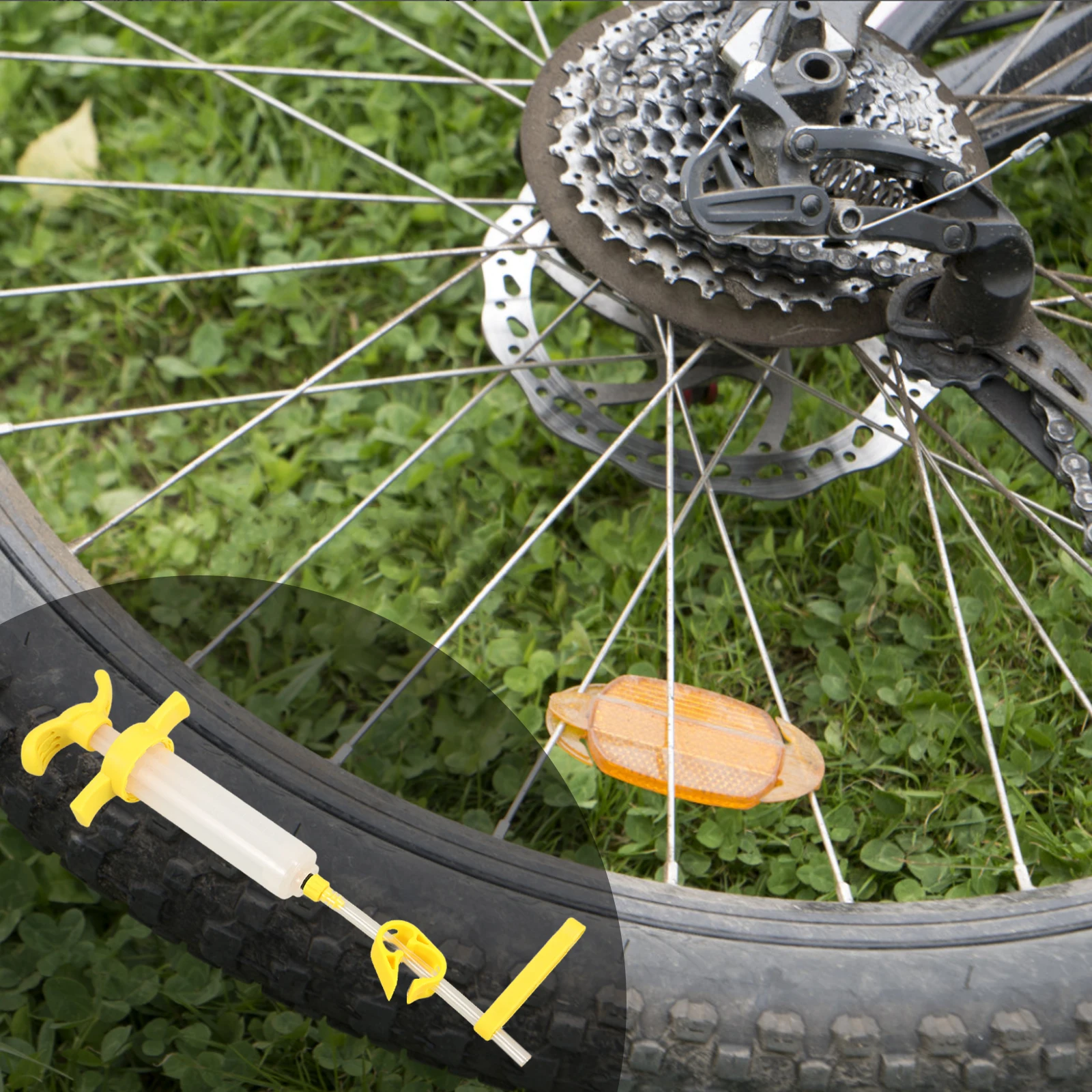 

1 set 1 Set Mountain Bike Bleed Kit Hydraulic Disc Brake Oil Refill Tool Portable Bicycle Brake Bleeding Tools For Mineral Oil