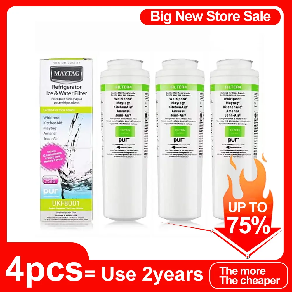 EDR4RXD1 Refrigerator Water Filter for 4396395 Maytag UKF8001 UKF8001AXX RFC0900A UKF8001P 469006