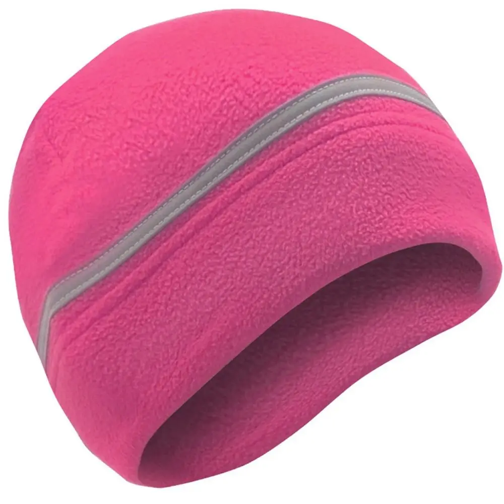 Plush Insulation Cap Outdoor Cycling Running Hat Sweat Wicking Odorless Sweat-absorbent Reflective Caps Sports Accessories