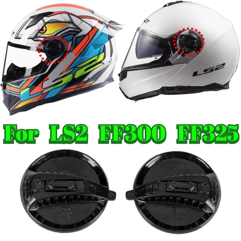 

1 Pair for LS2 FF300 FF325 Flip Up Helmet Shield Base Holder Replacement Parts Windscreen Holder Base Visors Parts