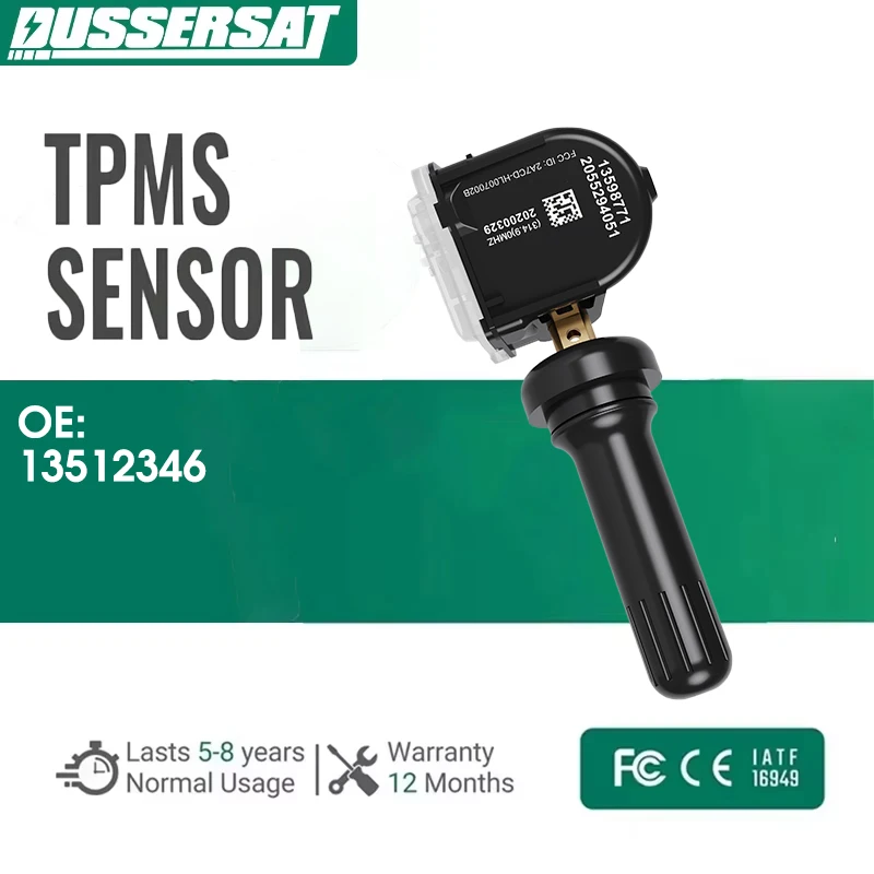 

Dussertsa 13512346 TPMS Sensor For Cadillac Escalade XT4 XT5 GMC Canyon Terrain Denali Chevrolet Colorado Equinox Equinox EV