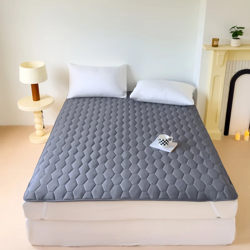Waterdichte Gewatteerde Matrasbeschermhoes Verdikte Ademende Matras Topper Voor Een Of Tweepersoonsbed