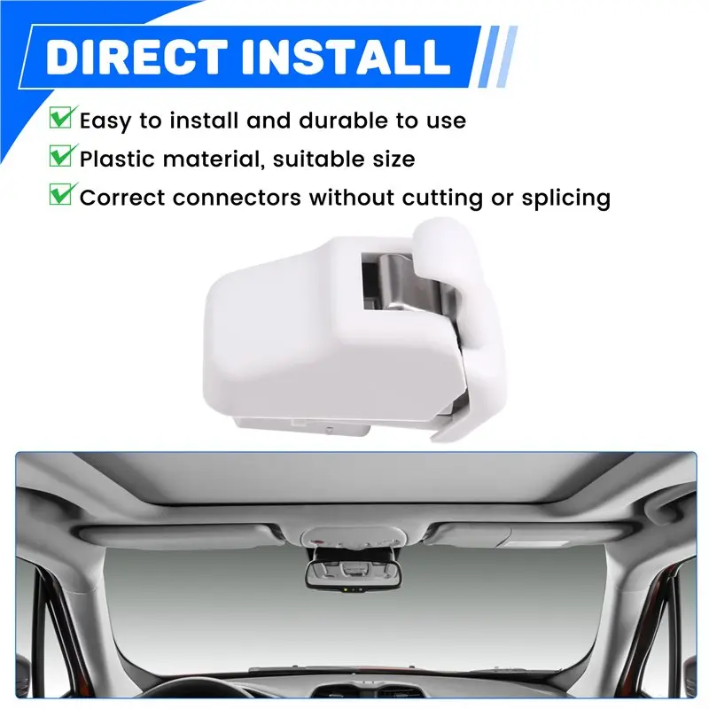 For Jeep Renegade Wrangler 2015-2021 Sun Visor Bracket 735602438 Hook Clip Car Interior Accessories