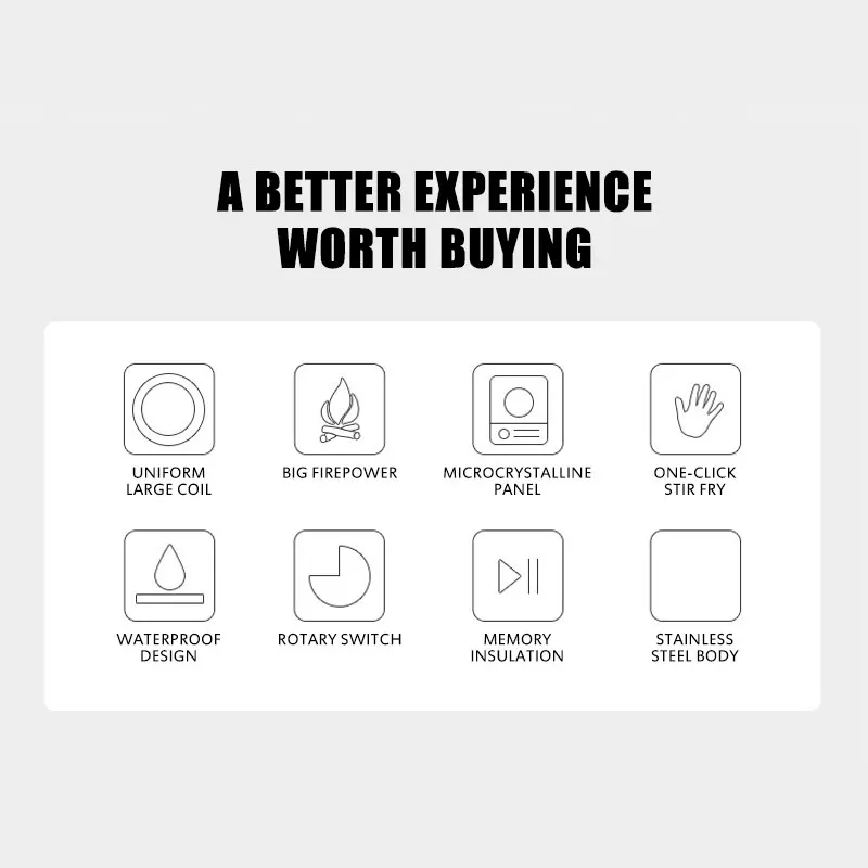Commercial Induction Cooker Electric Ceramic Stove Convection Oven Multi-head Three Stove Electromagnetic Stove