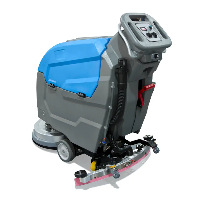 

Складские чистящие средства 4320м2/ч Рабочая эффективность Скруббер для пола на батарейках с полным набором деталей