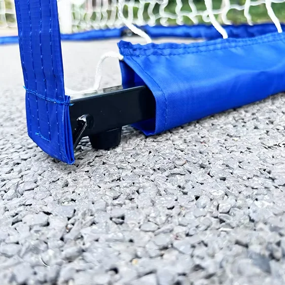 Hochwertiges, individuelles, tragbares, faltbares Fußballtor-Set, langlebiges Fußballnetz und Torpfosten für den Trainingsgebrauch