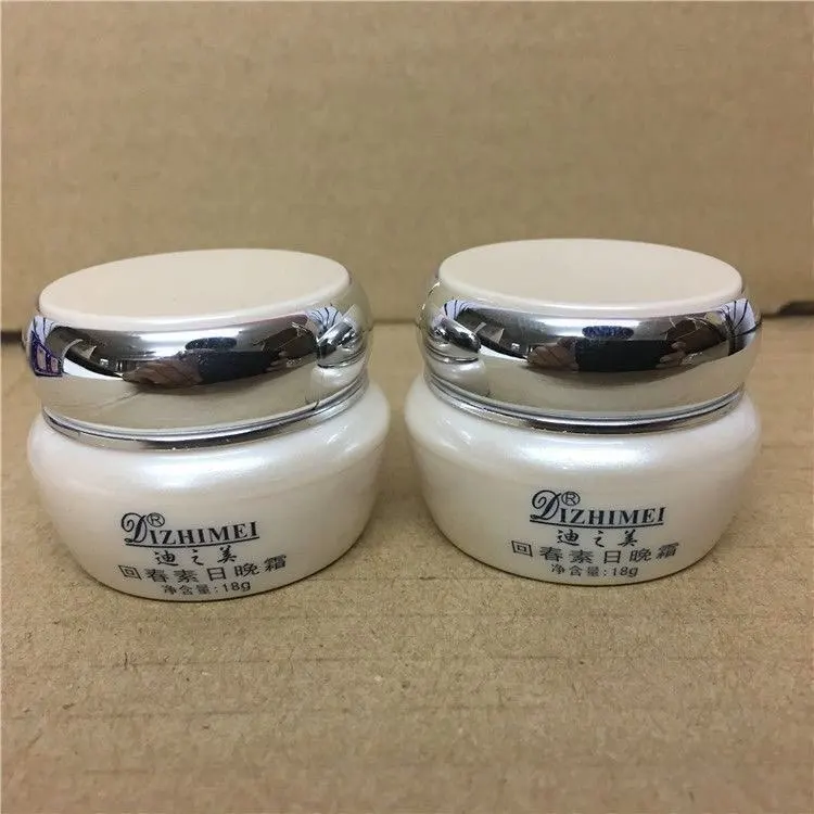 Dizhimei Detox Sbiancante Macchie e Rimozione dell'acne Ringiovanimento Oro Combo - Set per la cura della pelle con crema notturna AB 2 in 1