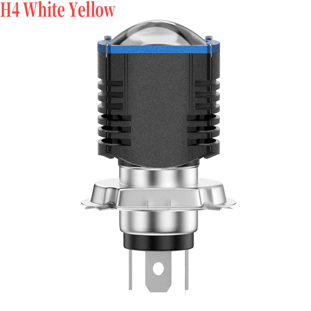 LED Motorcycle Headlight 3000LM 30W H4 H6BA20D Enhanced Visibility with IP68 Waterproof Rating and Shockproof Housing