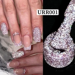 UR SUGAR 7.5ml Reflective Glitter Gel Nail Polish Colorful Sparkling Sequins Soak Off UV LED Varnish Nail Art Decoration