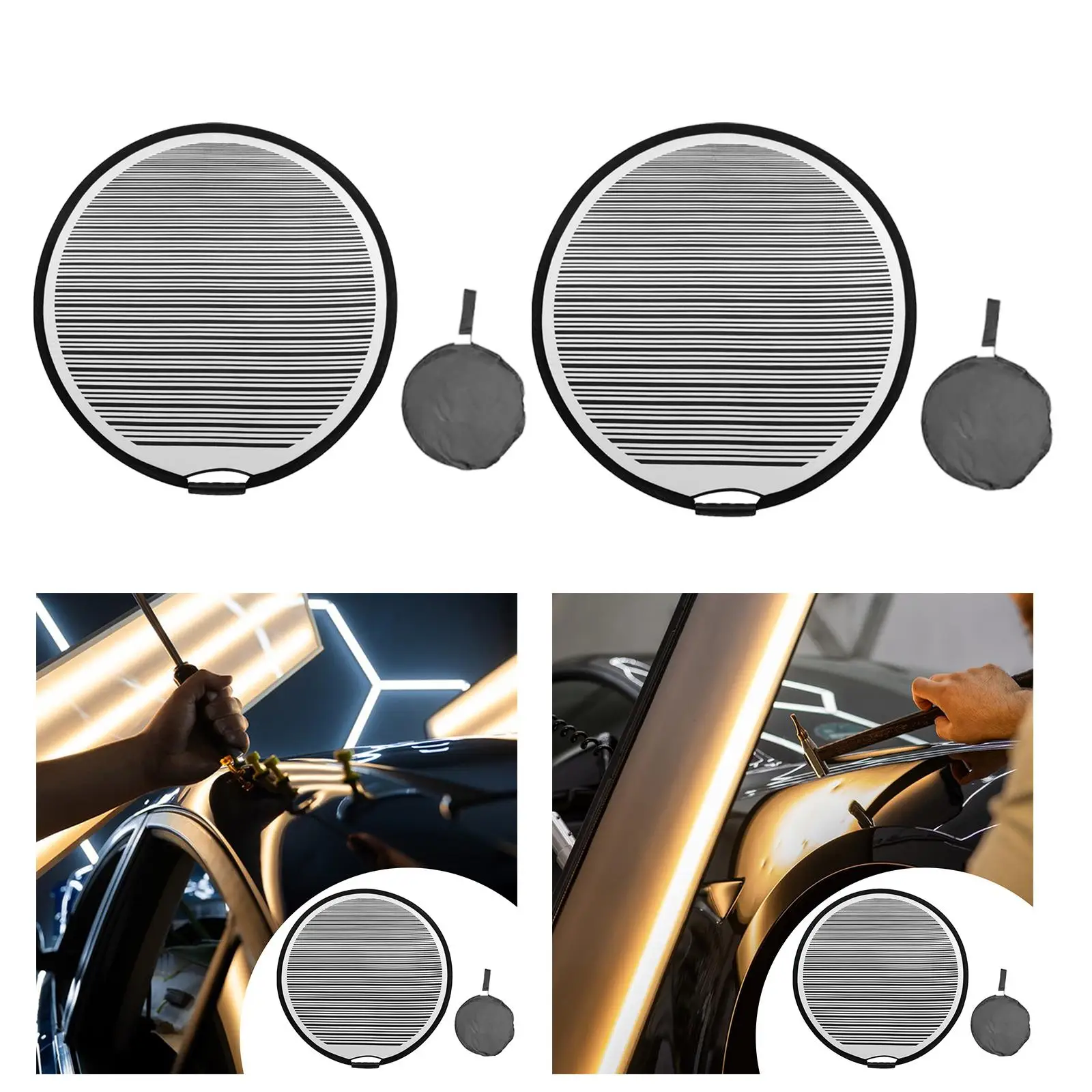 

Dent Reflector Board for Car Vehicle Door Scratch Car Dent Fix Tool Flexible