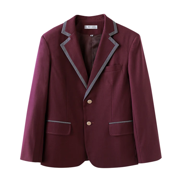 Shui mu nian hua men's red suit