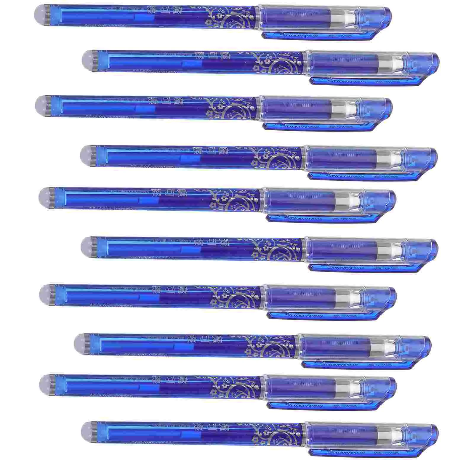 Ball Pen Erasable Highlighters Blue Pens Bulk and White Porcelain Pupils