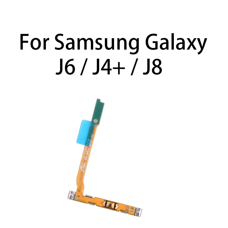 Interruptor liga/desliga mudo, chave de controle, botão de volume, cabo flexível para samsung galaxy j6/j4/j4 plus/j8 SM-J600 SM-J415 SM-J810