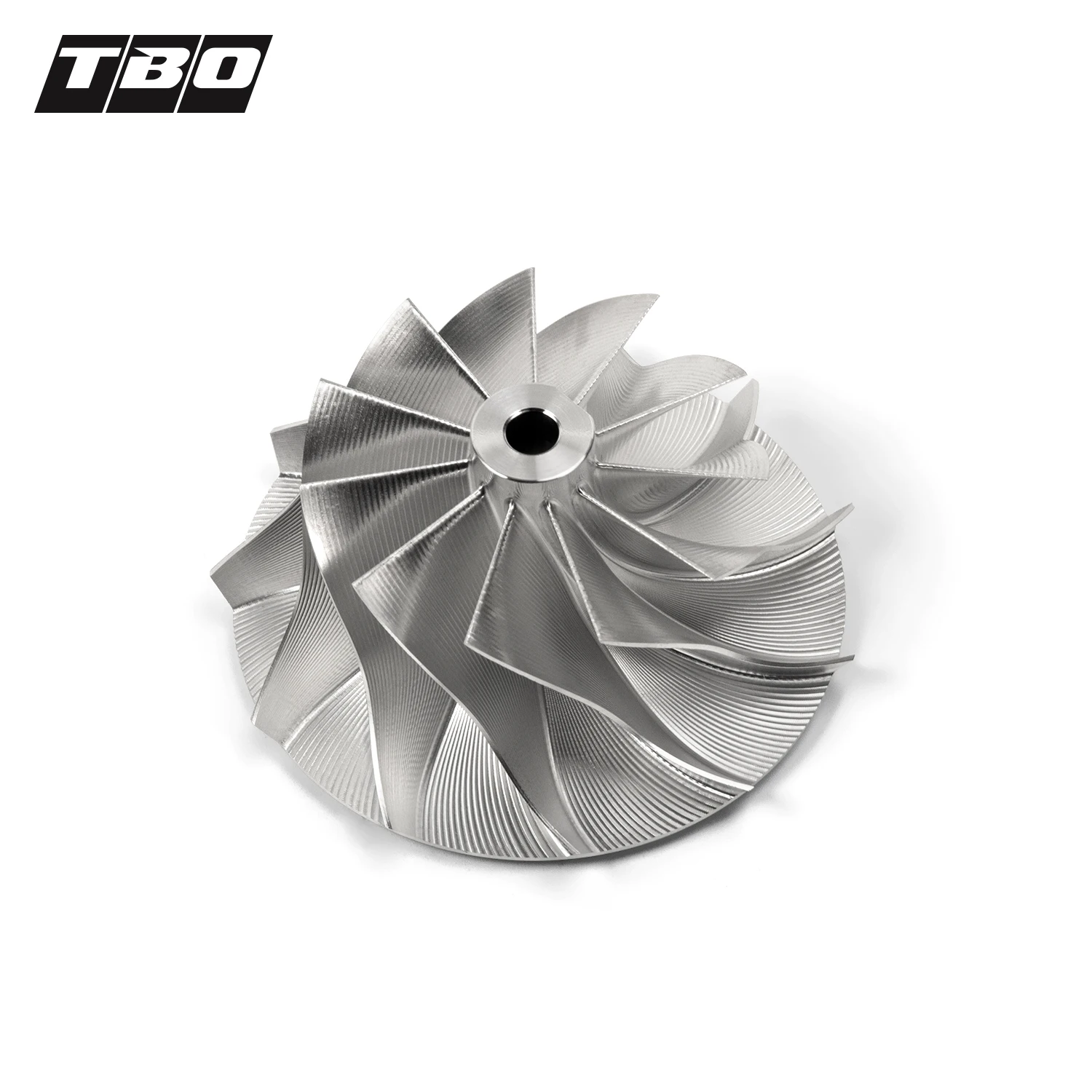 

GT Series Turbo Billet Forged Compressor Wheel Billet 53x71mm 11+0 Forward Rotation 5-AXIS CNC Machine