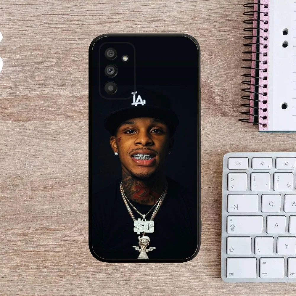 Rapper Toosii Phone Case For Samsung Galaxy A13,A21s,A22,A31,A32,A52,A53,A71,A80,A91 Soft Black Cover