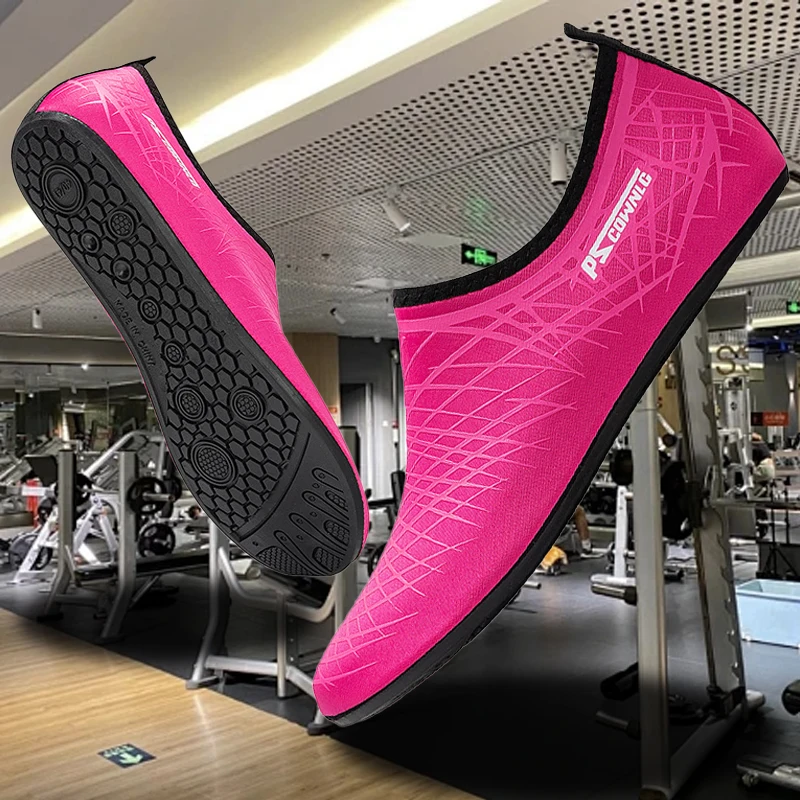 

Breathable Mesh Women's And Men's Yoga Shoes Lightweight Indoor Sports And Fitness Shoes Comfortable And Non Slip
