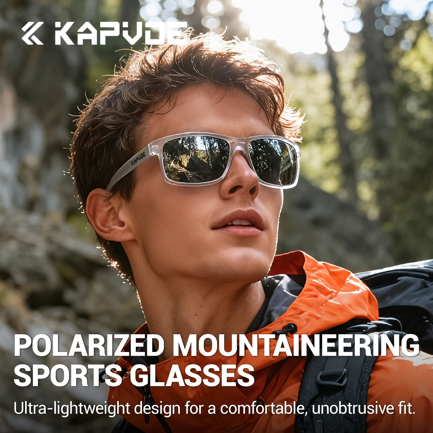 

Спортивные очки Kapvoe для велоспорта и бега, модные солнцезащитные очки для мужчин и женщин, люксовые очки для активного отдыха, защита от УФ400, для MTB