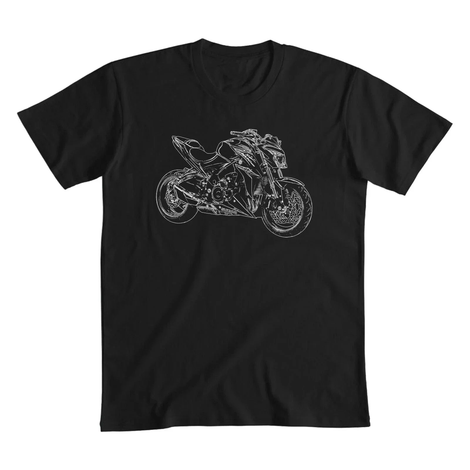 

2025 New summer Men T Shirt Casual GSX-S 1000 T-shirt motorcycle Graphic Short Sleeves 100% Cotton Cool Tee