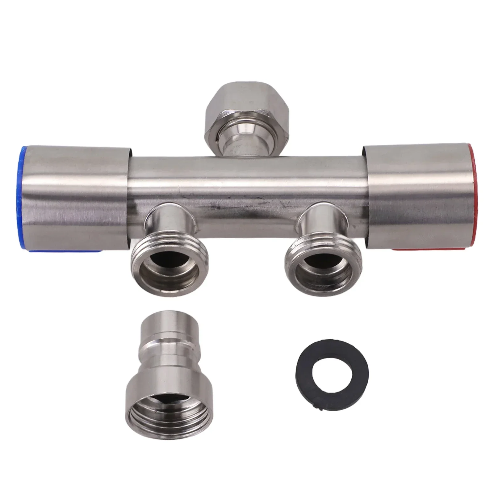 

Угловой клапан, смеситель с двойным управлением, современная установка для ванной комнаты, 120 мм G1 2, современный дизайн, душевой клапан для дома, простая установка