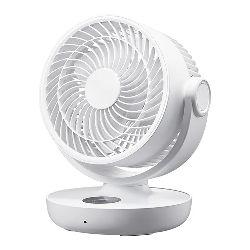 

ABBY-10000Mah Battery Air Circulation Fan Home Portable Shaking Head Fan Desktop USB Charging Remote Control Small Fan
