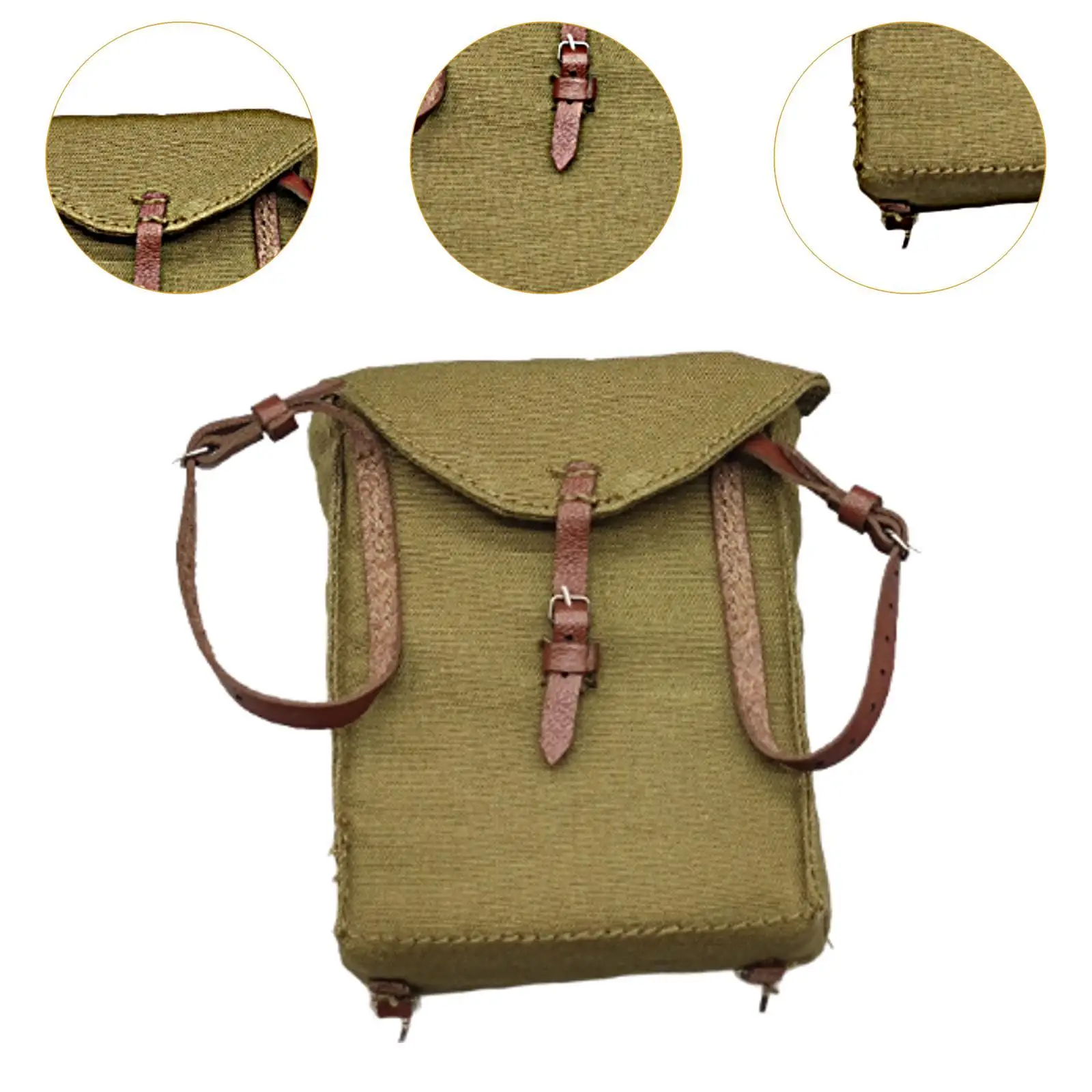 Mochila Bacakpack a escala 1/6, accesorios para muñecas BJD en miniatura, estatuilla en miniatura para ropa de 12 ", accesorios de vestir