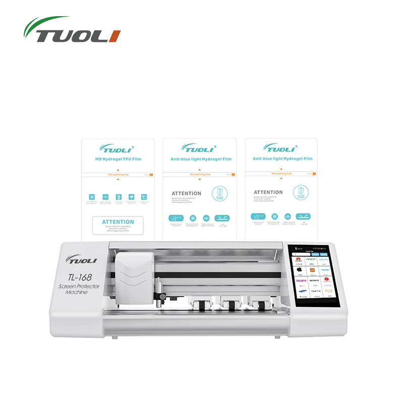 TUOLI TL-168 Intelligent Film Cutting Machine Protect Film Protective For Mobile Phone Tablet Protective Tape Cut Tool