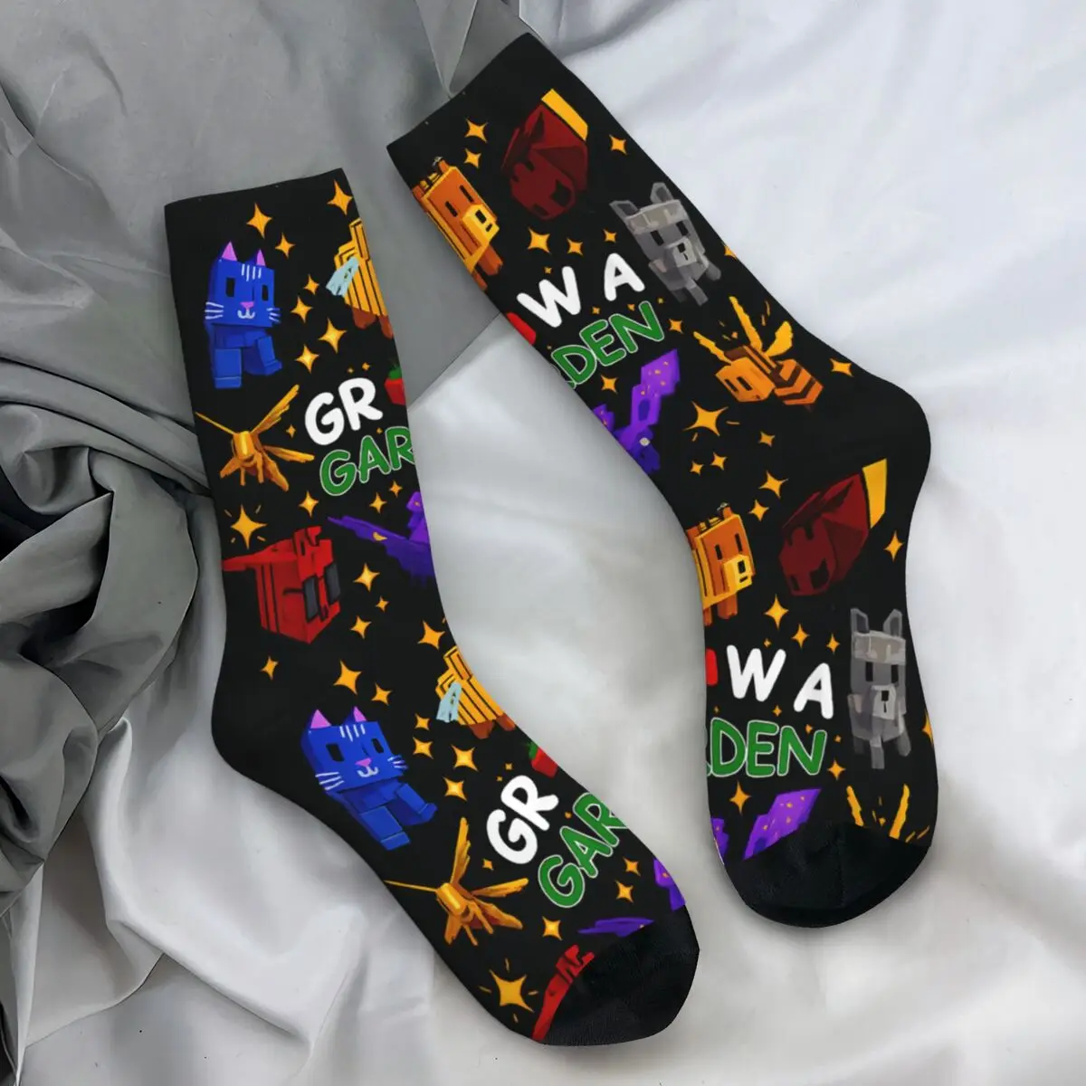 

Grow A Garden Birthday Costume For Kids Stockings Women Men Socks Soft Novelty Socks Autumn Climbing Anti Skid Socks Gift