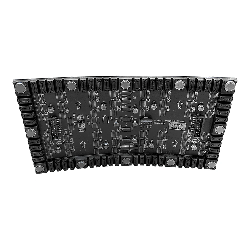 Shipping Free RGB P2 Indoor 240x120MM Smd Flexible Full Color Led Module Dot Matrix Soft Screen Panels