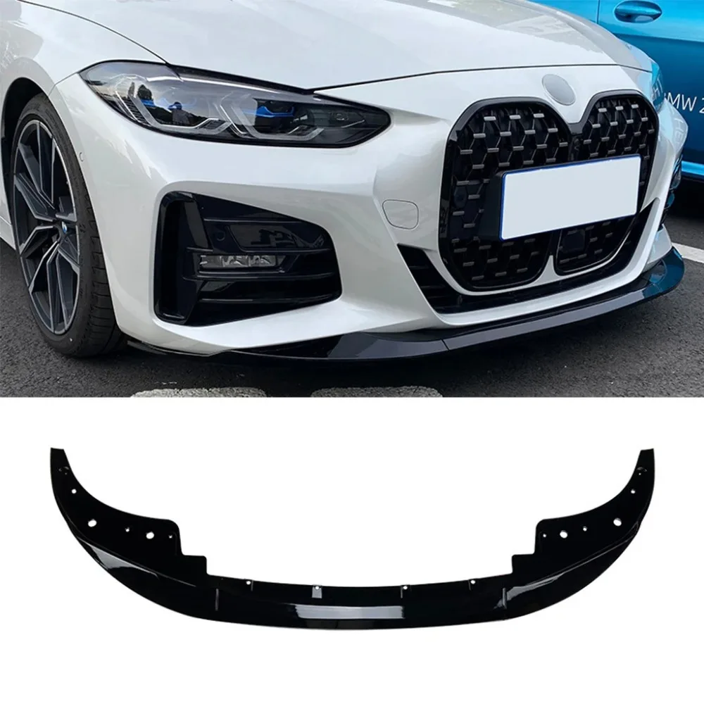 

Front Bumper Lip Spoiler Splitter For BMW 4 Series 425i 430i G22 G23 G26 2020+ Diffuser Body kits Car Styling
