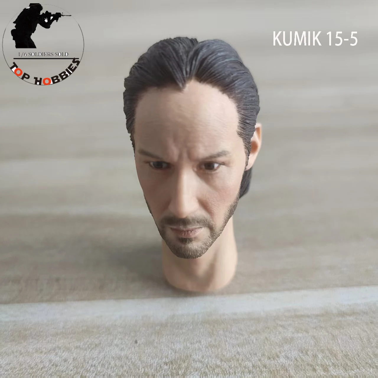 

1/6 Scale Male Head Sculpt KM 15-5 for 12" Action Figure Collectible Accessory F Body Figure Model