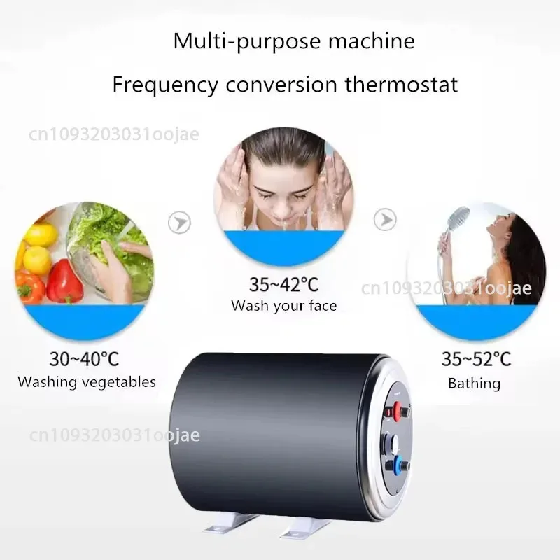 Calentador de agua de 12V, tanque de agua caliente con juego de ducha, caldera de agua, caldera de Control inteligente, caldera eléctrica LED, tanque de almacenamiento, ducha de calor