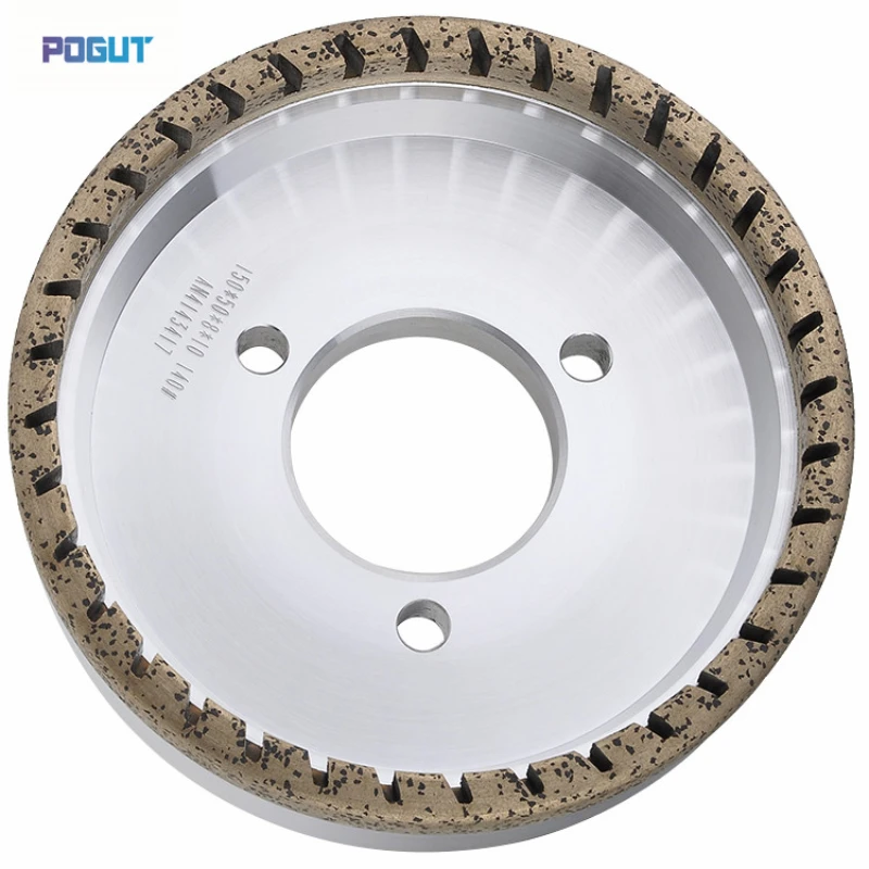 

HIGH QUALITY Inner Segmented Diamond Wheel 150*8*10, Abrasive Wheel for Glass Straight Edge Machine and Double Edge Machine