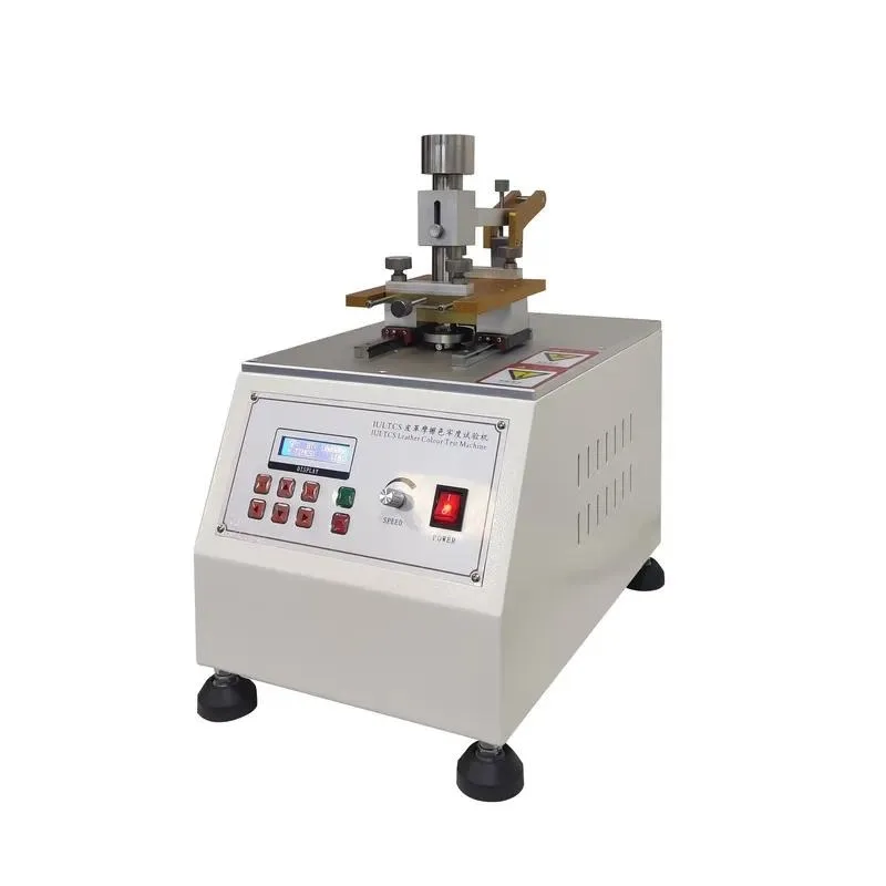 IULTCS & Veslic Leather Abrasion Tester Rubbing Fastness Tester