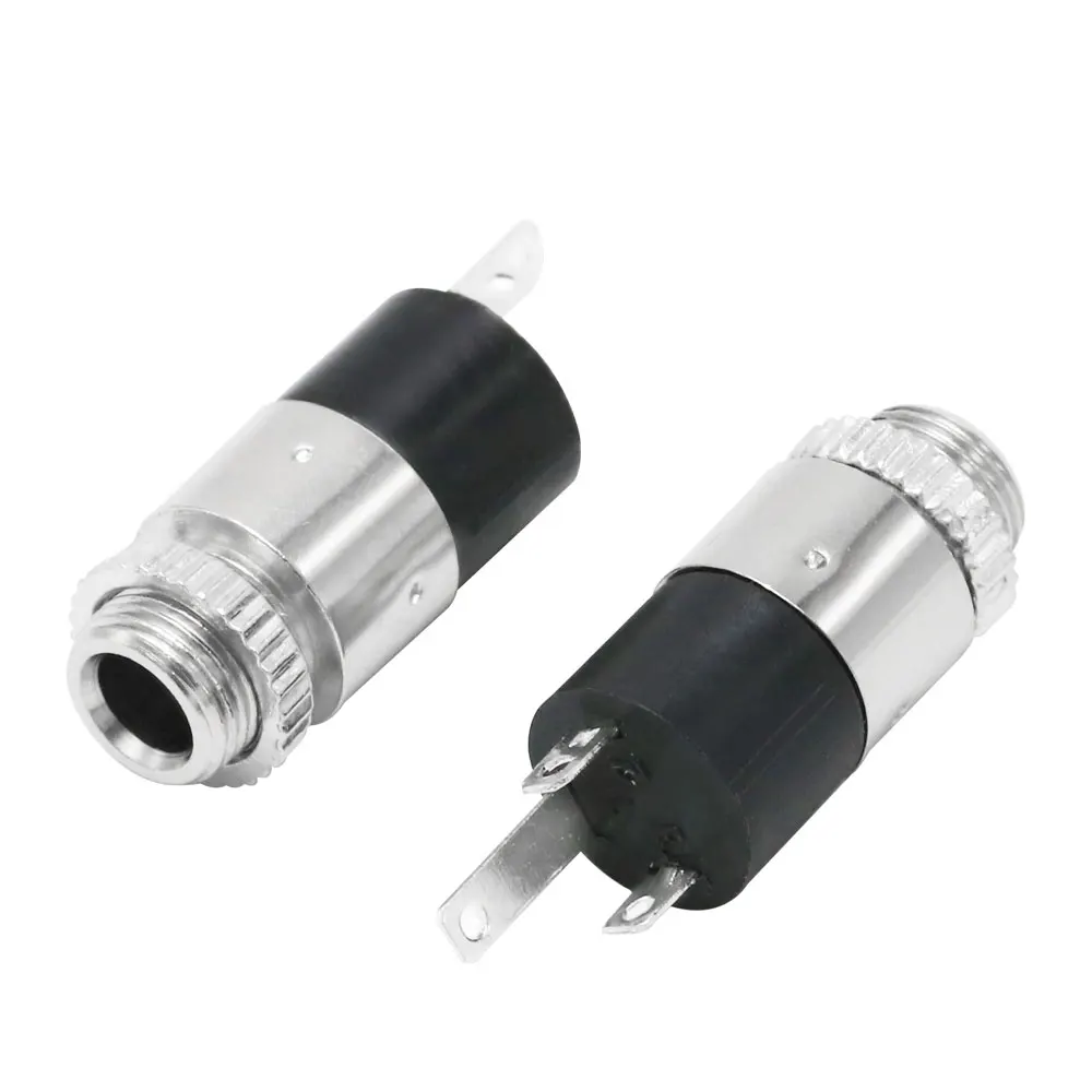 2.5MM 3.5MM Headphone Jack Audio Video Female Mono Dual Channel Stereo Jack Jack Socket Stereo Solder Panel Mount PJ-320D PJ-392