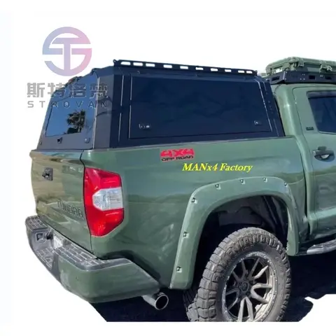 STLF Steel Slap-Up Pickup Canopy Truck Cap Topper Camper Shell für Toyota Tundra XK50 5,5/6,5 ft Bett Pick Up Trucks