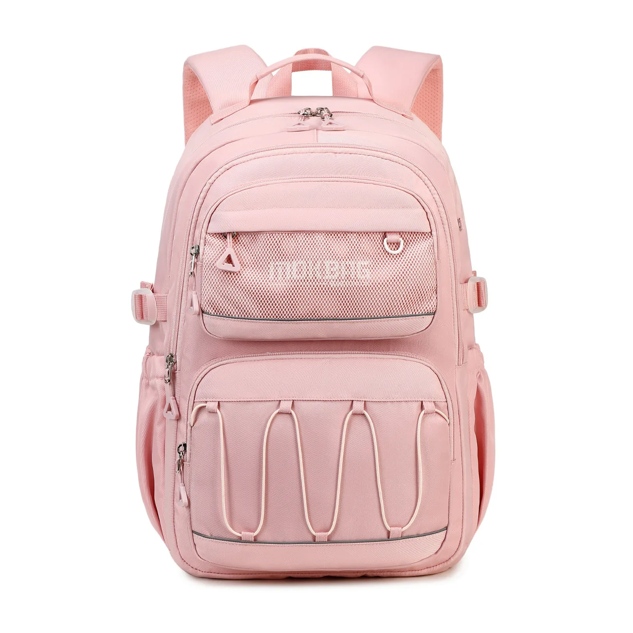 Middle and high school students large-capacity schoolbag fashionable simple versatile backpack lightweight commuter backpack