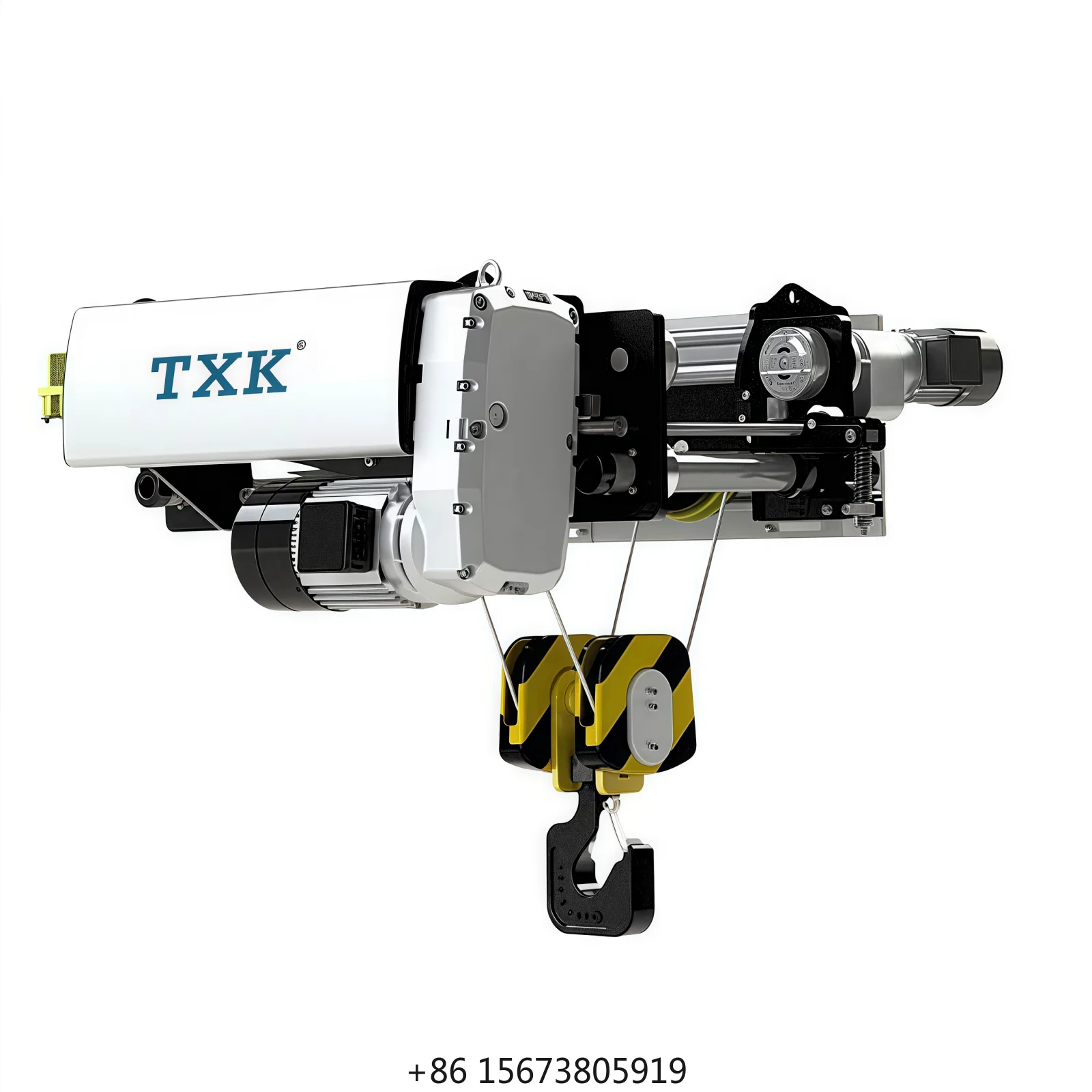 TXK Factory CE Certification Es Type Wire Rope Hoist .3.2TON Single Girder Crane Low Heardroom Hoist Polipasto .M5~M7 Work Level