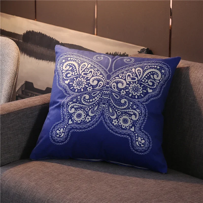 Vintage Turkey Style Painting Ethnic Bohemia Persian Pattern Pillowcase Cover  Cushion Cover For Sofa Bedroom Pillow Cases Decor