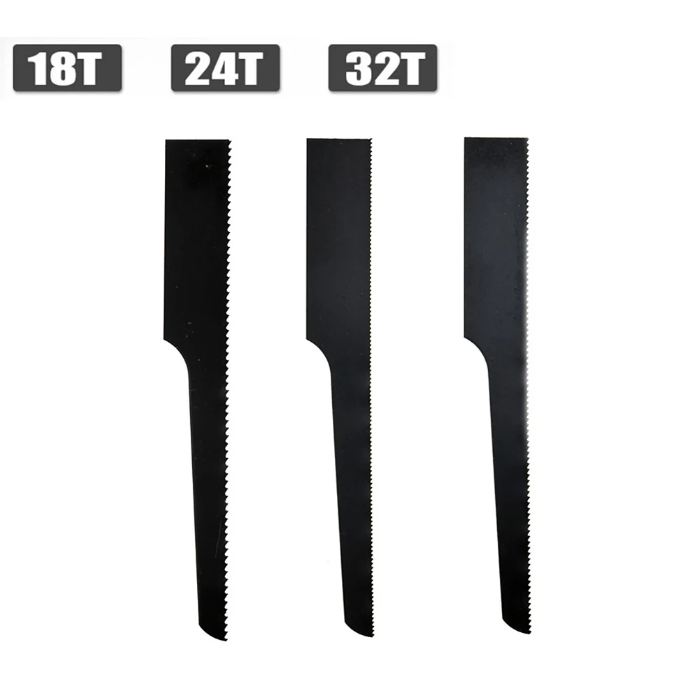 공압 톱 블레이드 32T 공기 톱 블레이드 블랙 미니 공압 톱 블레이드 18T 파일 톱 도구 공압 3pcs 실용