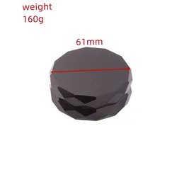 GRINDER Two Layer Aluminum Alloy 61mm Flat Teeth Diamond Edge Manual Tobacco Metal Smoke Grinder