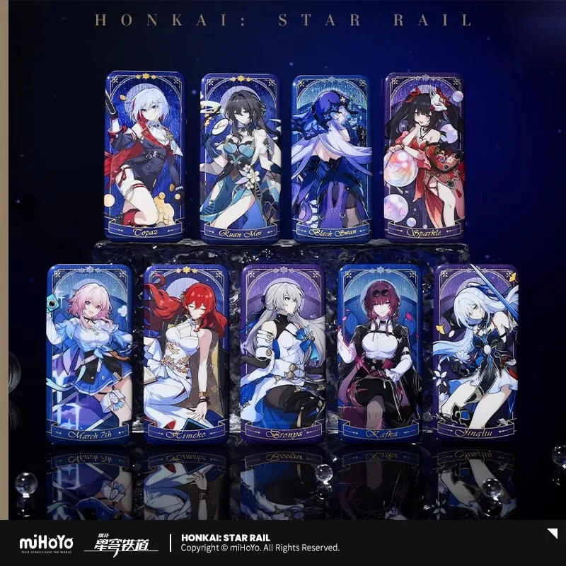 miHoYo Honkai: StarRail Official Anime & Game Peripherals Fables of the Stars Series Tinplate Square Badge Brooch & Accessories image 2