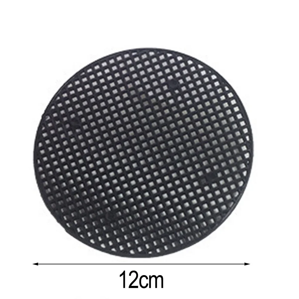 50pcs Flower Pot For Bonsai Potted Flowers Anti-Leakage Soil Gasket Round Plastic Breathable Gardening Mesh Pad Accessories