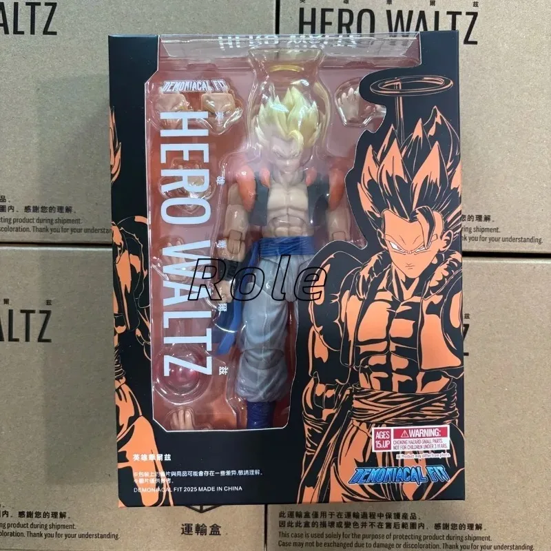 

【In Stock】DF SHF Dragon Ball Demon Is Suitable for Gogeta Hero Waltz Action Figure Toy Model Gift.