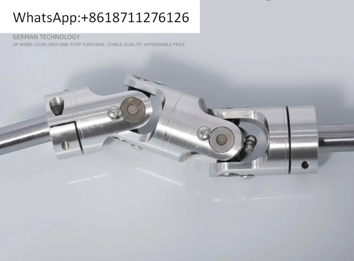 

High Speed Precision Double Section GHA Telescopic Cross Universal Joint WSD Needle Bearing Coupling Aluminum Alloy