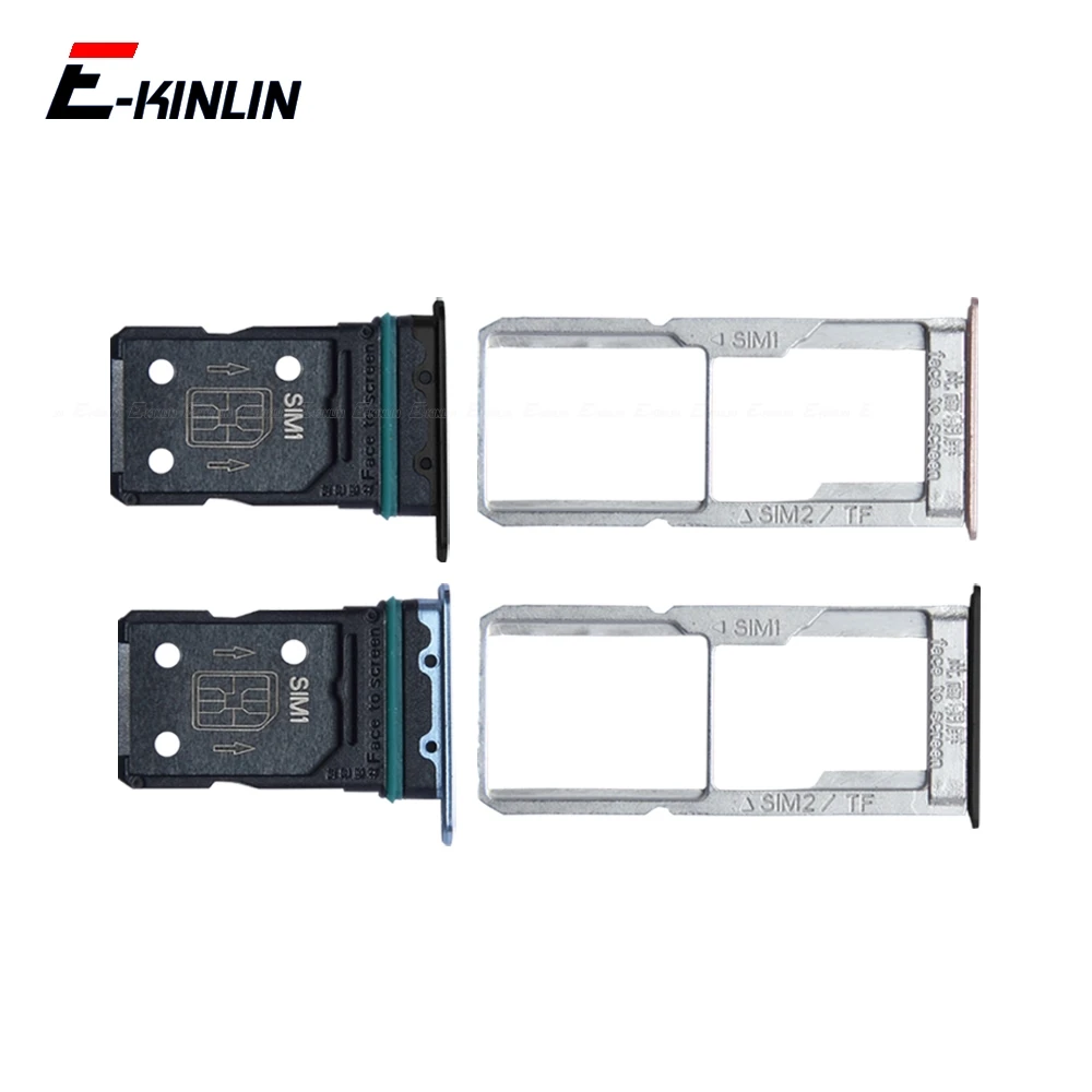 Sim Card Tray Reader Container Connector Socket Holder Slot Adapter For OPPO A71 A72 A73s A73 2017 4G Replacement Parts