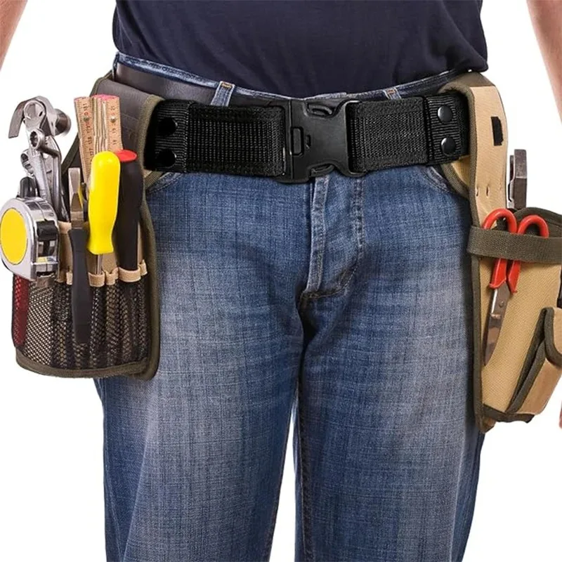 Cintura tattica militare per uomo Compat Caccia all'aperto Escursionismo 5 cm di larghezza Cinture in tela di nylon con fibbia a sgancio rapido resistente