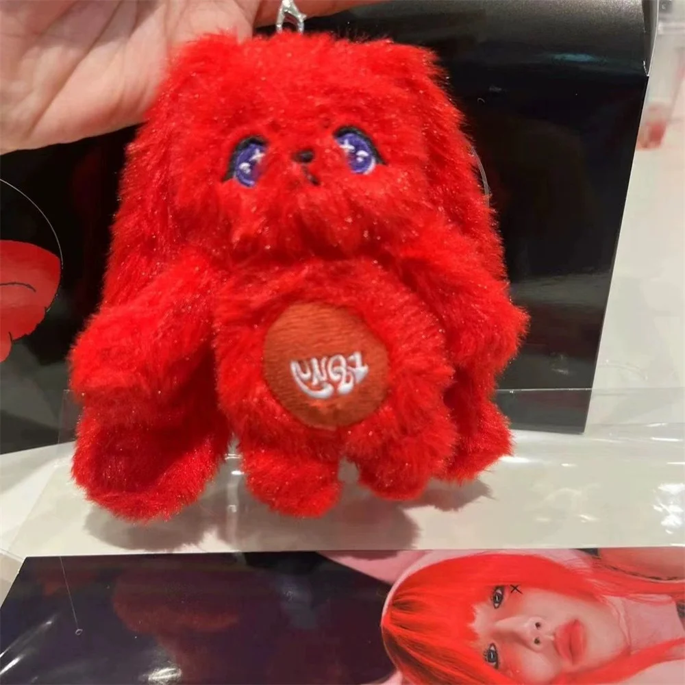 KPOP G I-DLE YUQI SOLO Alumínio Cartoon Red Raabit Keychain, Boneca De Pelúcia, Saco Pingente, Acessórios De Decoração, Fãs Coleção Presentes