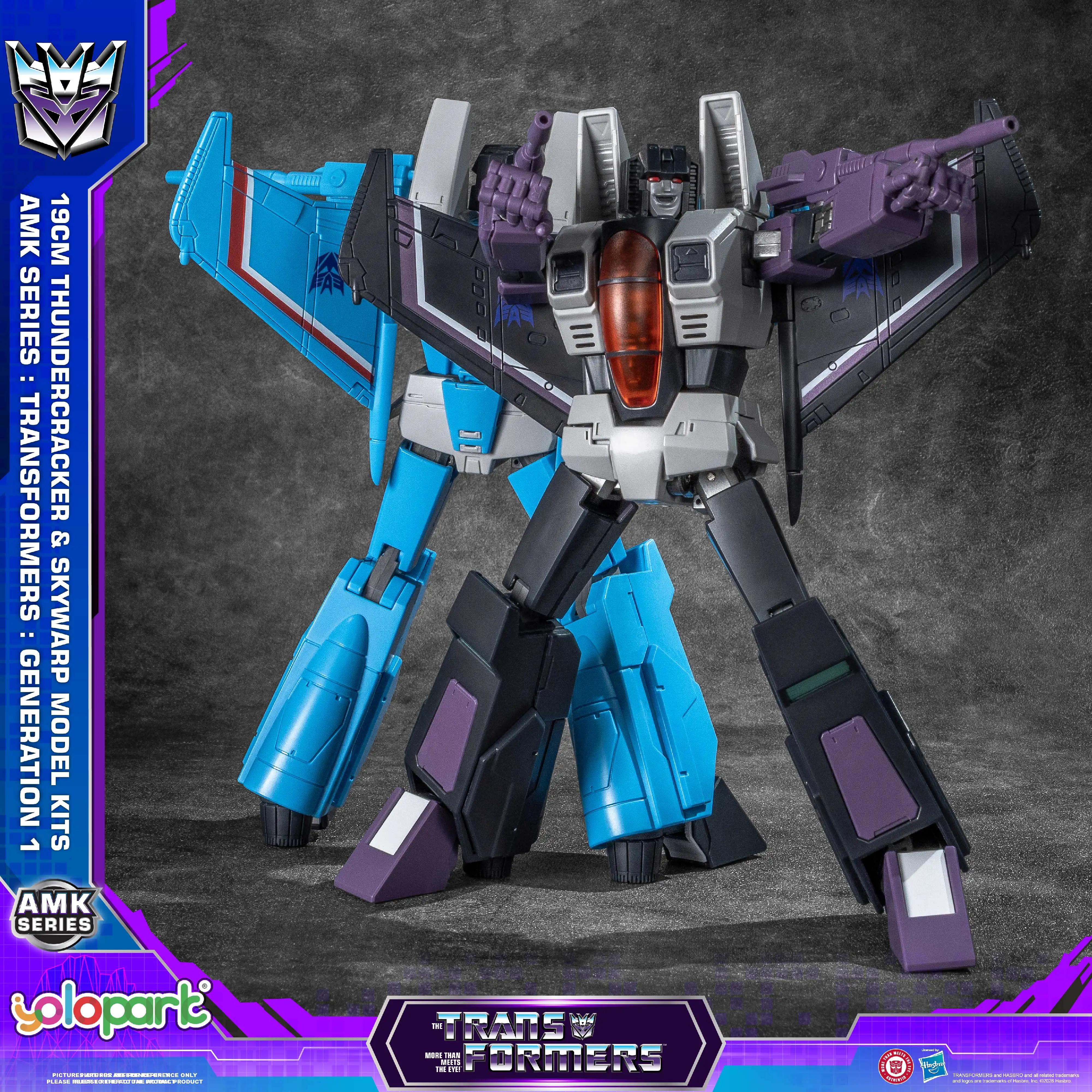YOLOPARK AMK Series 19CM TRANS - đánh giá và giá Model Kit Yolopark