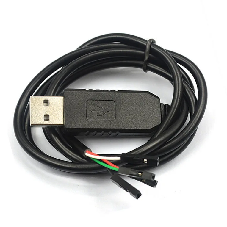 10pcs  PL2303 1.8V level USB to TTL cable USB to serial cable 1.8v brush cable debugging download cable