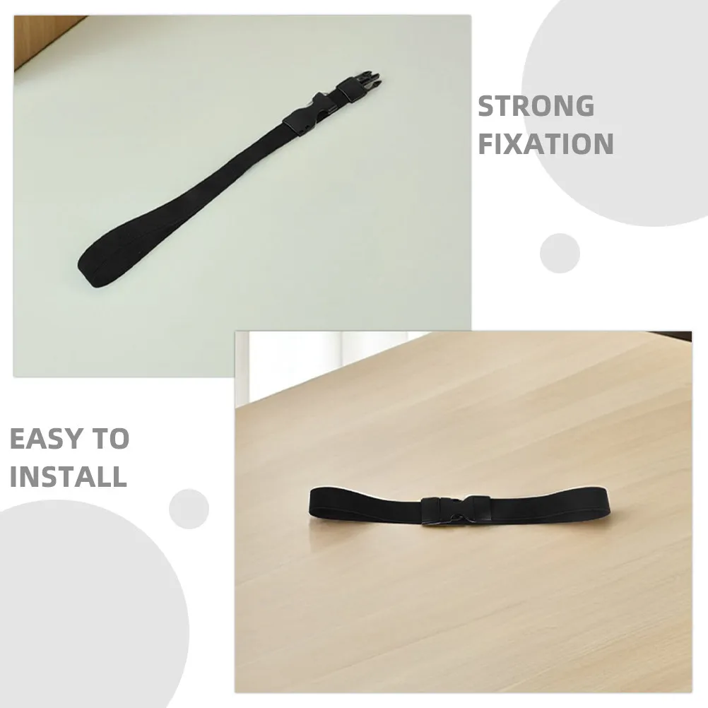 6Pcs Elastic Trash Can Bands for Garbage Bags Strong Anti Slip Fixation Neat Tidy Look Home Office Garage Outdoor Events